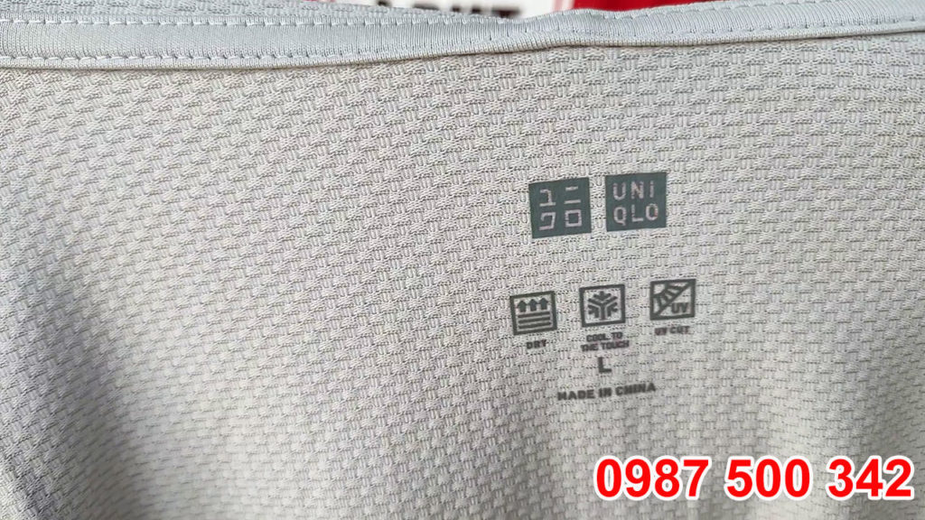 Áo chống nắng Uniqlo Made in China