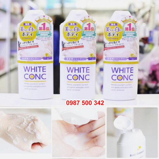 Sữa tắm White Conc được nhiều người yêu thích sử dụng