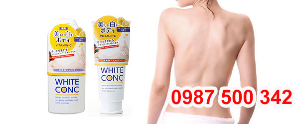 Sữa tắm White Conc Body Nhật Bản giúp nuôi dưỡng da trắng hồng và rạng rỡ tự nhiên