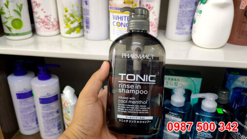 Dầu gội nam Tonic Pharmaact 600ml Nhật Bản