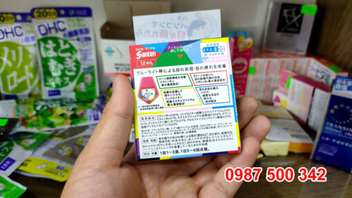 Thành phần Thuốc Nhỏ Mắt Sante Pc Nhật Bản 12ml