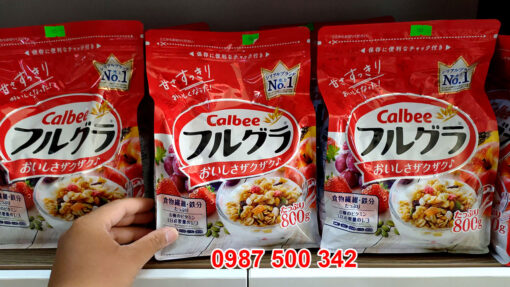 Hình ảnh sản phẩm: Ngũ cốc Calbee Nhật Bản 800g