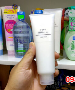 Sữa rửa mặt Muji Face Soap 120g Nhật Bản