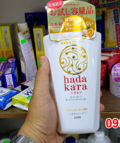 Sữa Tắm Lion Hada Kara Hương Cam 400ml