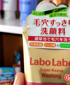 Sữa rửa mặt Labo Labo Super Keana Washing 120g có thành phần sạch 100% và có nguồn gốc từ thực vật