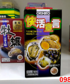 Thực phẩm chức năng Viên uống tinh chất hàu nghệ Orihiro Nhật Bản thải độc gan, bổ dương