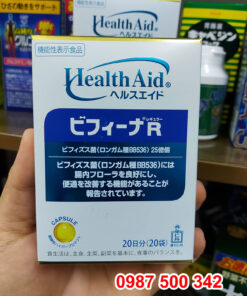 Men vi sinh Bifina R Health Aid hộp 20 gói Nhật Bản