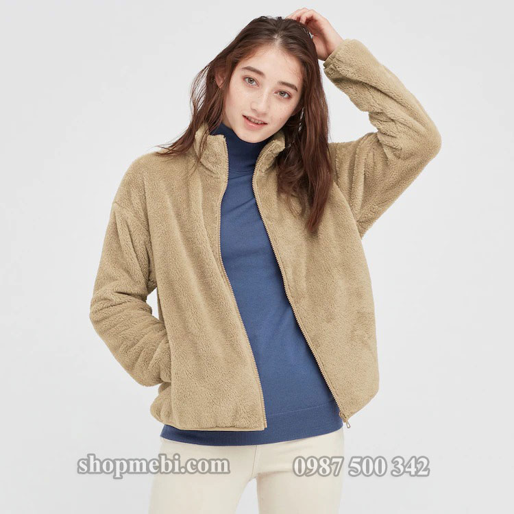 Áo khoác lông cừu 2 mặt Uniqlo 2019  Shop Mẹ Bi