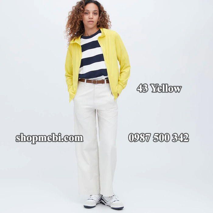 Review áo chống nắng nữ Uniqlo 2023 màu ghi 03 Gray 456261  Shop Mẹ Bi
