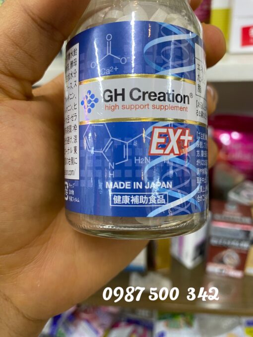 Hình ảnh thật sản phẩm Viên uống tăng chiều cao GH Creation EX+ 270 viên Nhật Bản