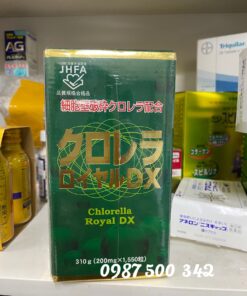 Tảo lục Chlorella Royal DX Nhật Bản 1550 viên