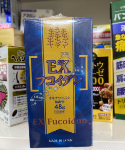 Fucoidan EX 150 viên Nhật Bản là sản phẩm thực phẩm chức năng cao cấp được nhiều người tin dùng nhờ khả năng hỗ trợ tăng cường hệ miễn dịch và bảo vệ sức khỏe.