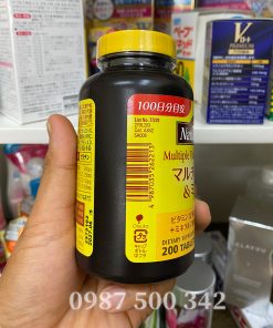 Thông tin sản phẩm Vitamin tổng hợp Nature Made Multiple Vitamin & Minerals Nhật Bản 200 viên