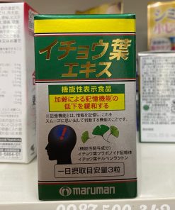 Viên uống bổ não Maruman Ginkgo Biloba Nhật Bản 100 viên