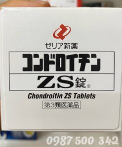 Hình ảnh mặt trên hộp Viên Uống Bổ Xương Khớp Nhện 270 Viên Nhật Bản Zs Chondroitin 1560mg