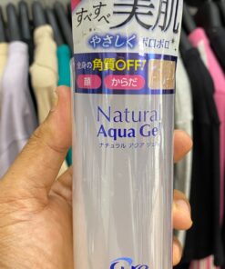 Trên tay Gel Tẩy Tế Bào Chết Cure Natural Aqua Gel 250g Nhật Bản